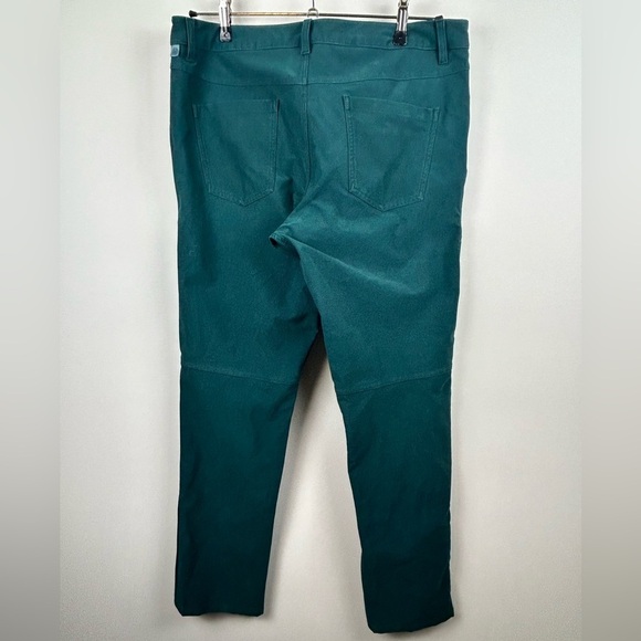 Lululemon ABC Classic Fit Utility Pants Deep Green Jasper 36 - Picture 3 of 11